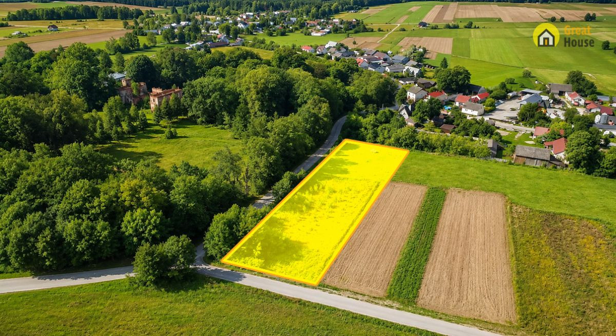 Działka 2464 m² Lasocin | WZ na 2 domy | Łopuszno - Widok 2