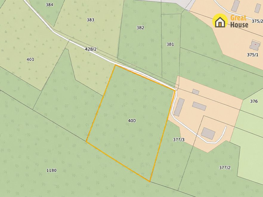 Wyjątkowa działka leśna w Strzegomku - 1,0069 ha - Widok 3