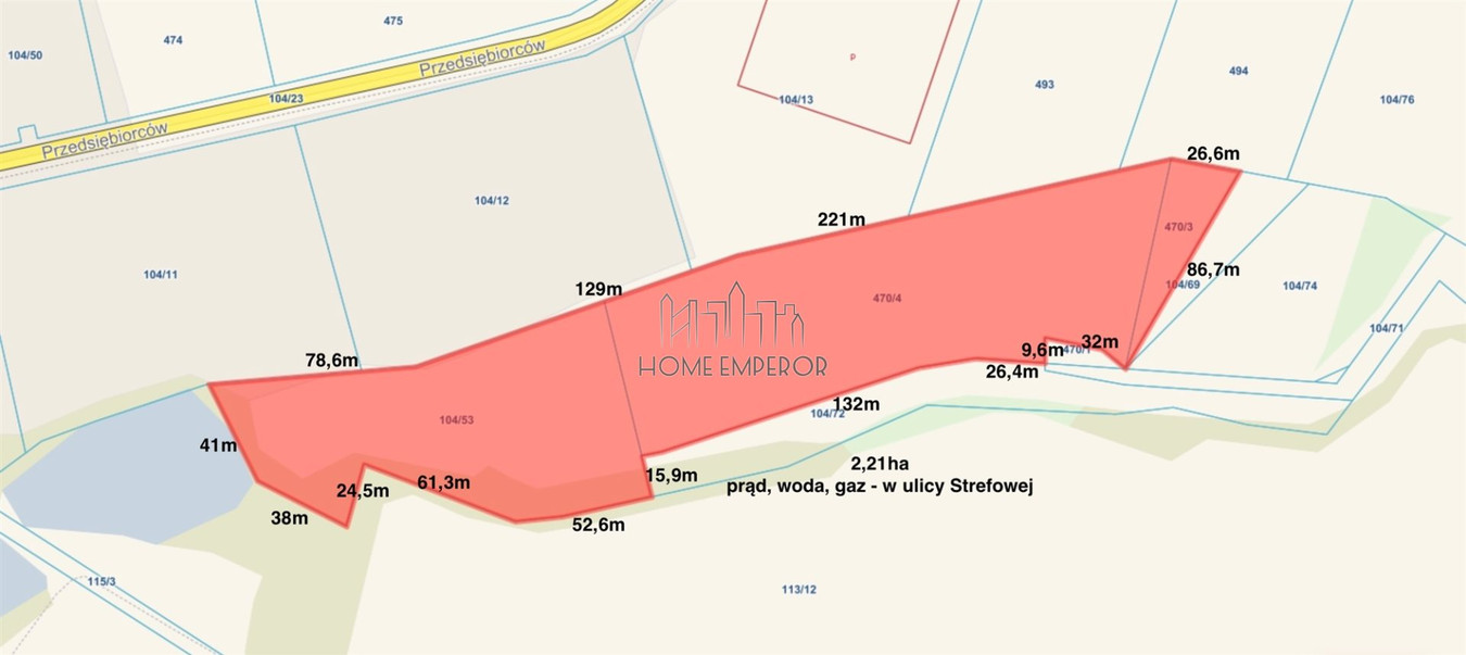 MAGAZYN/LOGISTYKA: 3 działki usługowo-przemysłowe - Widok 2