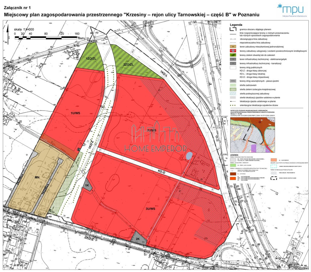 Poznań, działka usługowa 9000 m², przy S11 - Widok 2