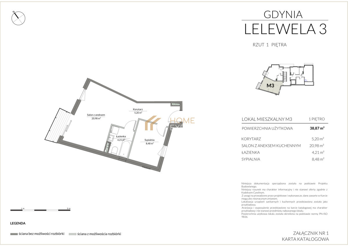 Mieszkanie – Gdynia, Działki Leśne - Widok 5