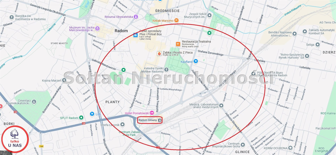 CAŁA KAMIENICA W CENTRUM RADOMIA, ul. Moniuszki