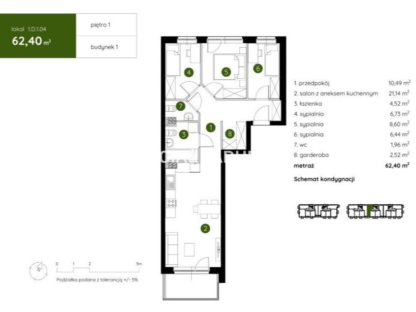 Apartment in Kraków, Prądnik Biały - View 3