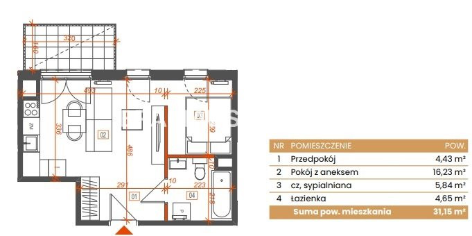 Mieszkanie – Katowice - Widok 3