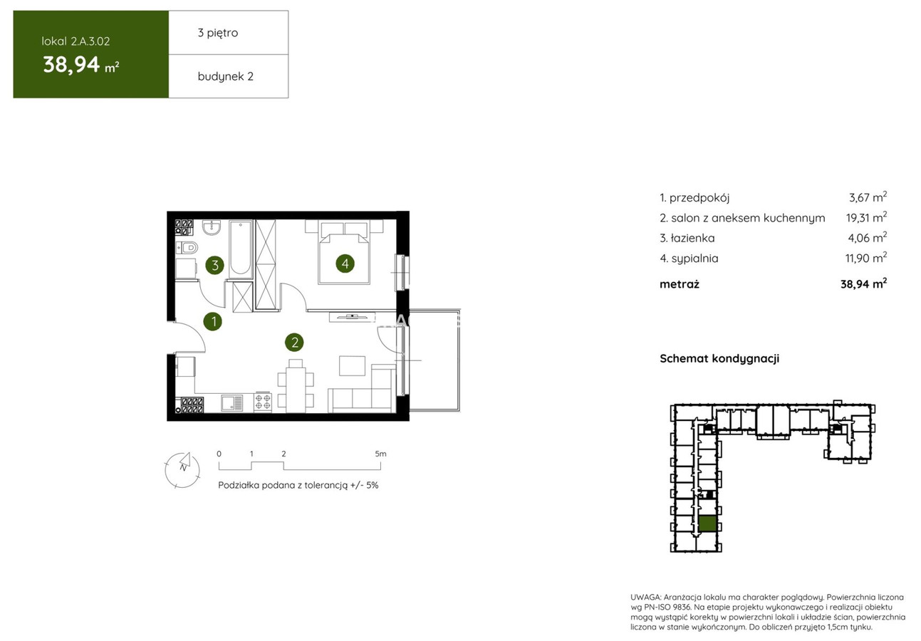 Apartment in Kraków, Prądnik Biały - Widok 5