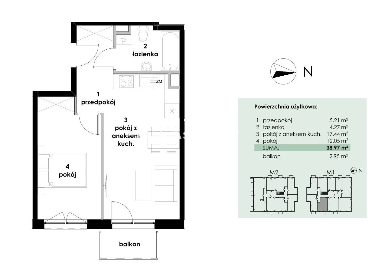 Apartment in Kraków, Sidzina, Dębniki - Widok 3