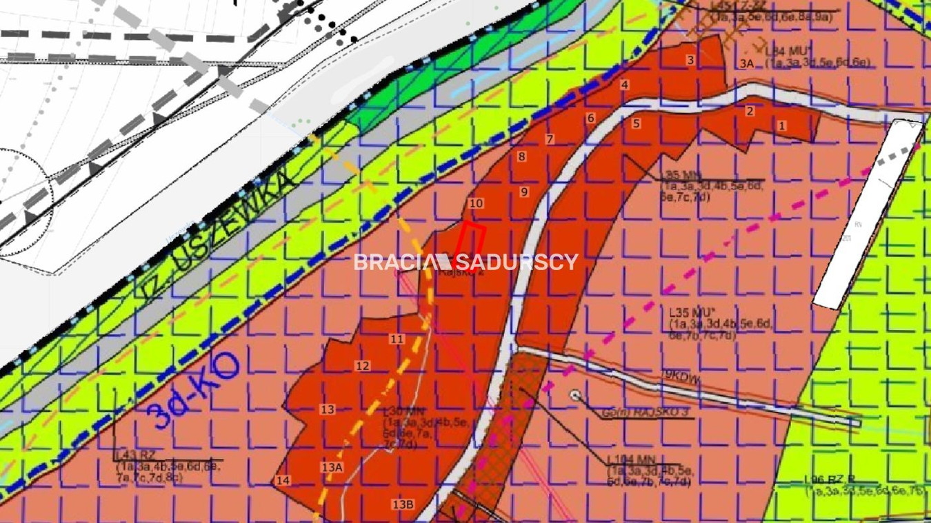 Rajsko - działka budowlana o pow. 8 arów - Widok 4