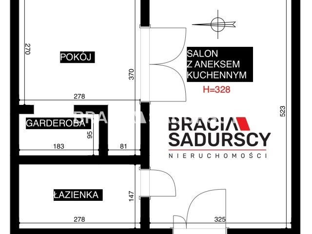 Mieszkanie – Kraków, Grzegórzki - Widok 3