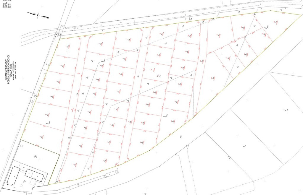 DZIAŁKA BUDOWLANA 800 m² - NOWE OSIEDLE DOMÓW - Widok 2