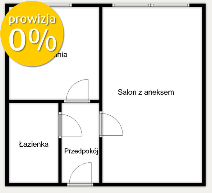 Mieszkanie – Wrocław, Śródmieście - Widok 4