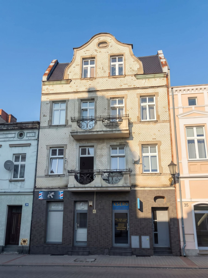 Śrem, Stary Rynek – Cała kamienica dochodowa 695 m²: 8 mieszkań + 2 lokale - Widok 2