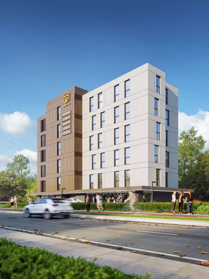 LOKALE BIUROWE BLISKO LOTNISKA_1 PIĘTRO_72 m² - Widok 2