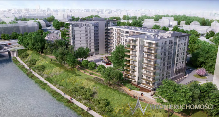 3 pokoje | 51,75 m² | 8 piętro | balkon 13 m² | Wrocław