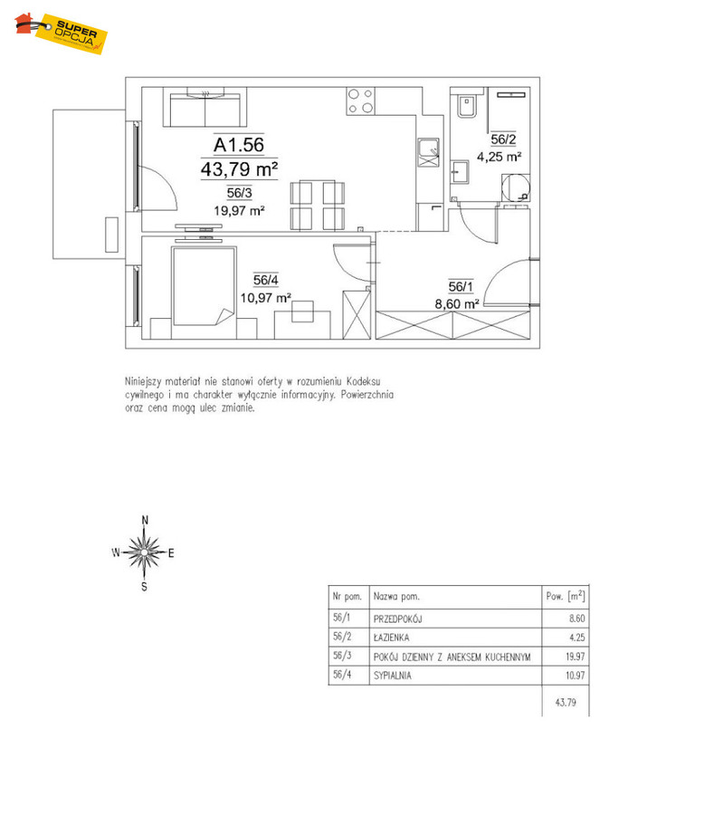 Apartment in Kraków, Krowodrza Górka, Krowodrza - Widok 2