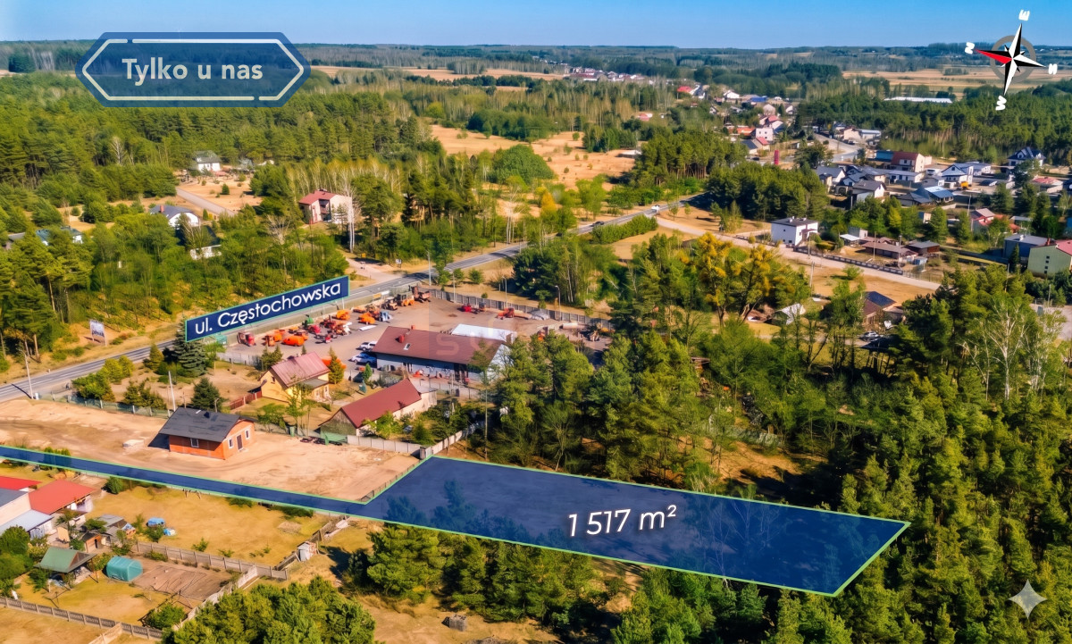 Działka budowlana w Pankach / blisko uzbrojenie - Widok 3