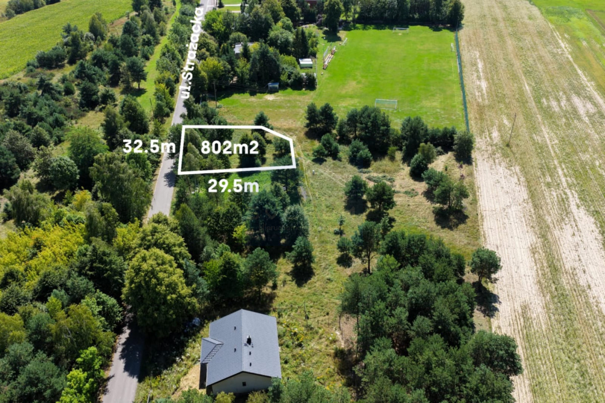 Krasice gm. Mstów Działka Budowlano usługowa - Widok 3