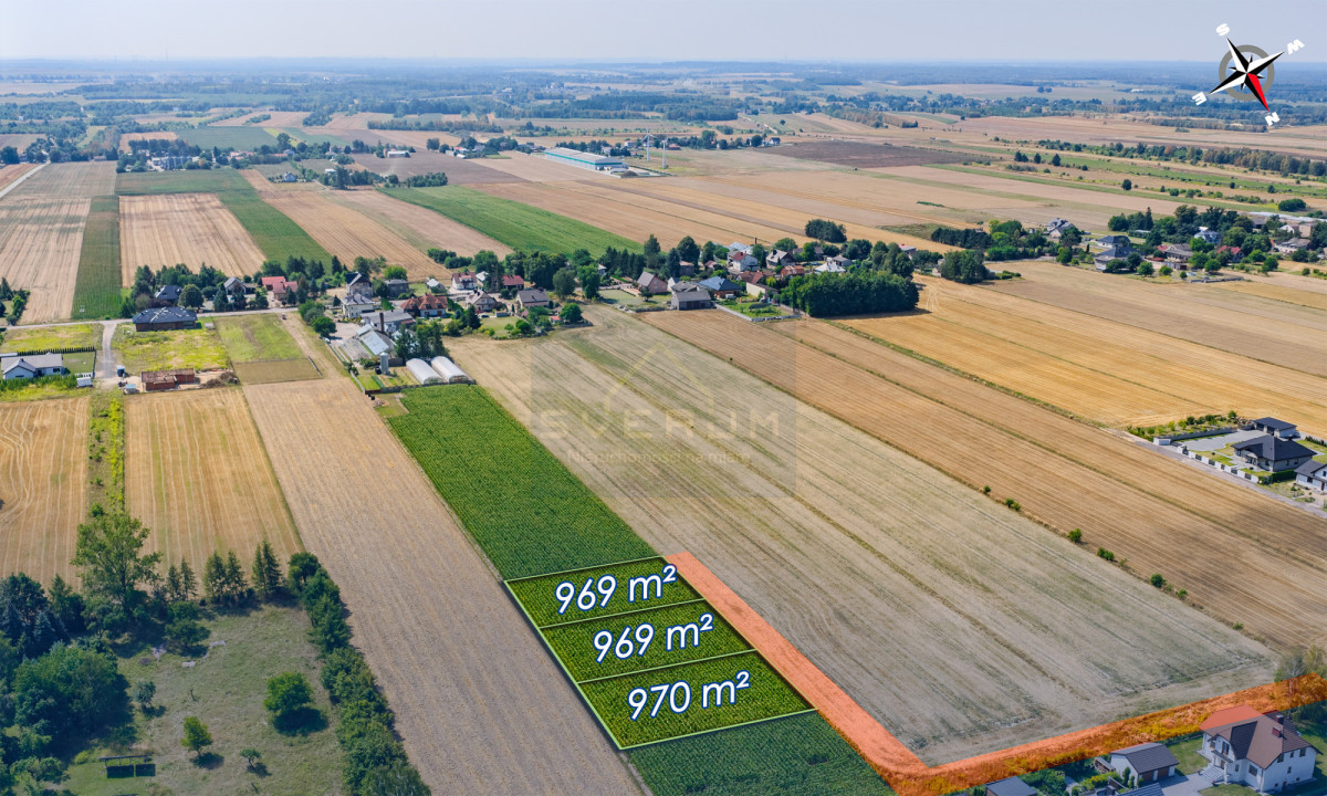Duża działka w Mykanowie - Widok 3
