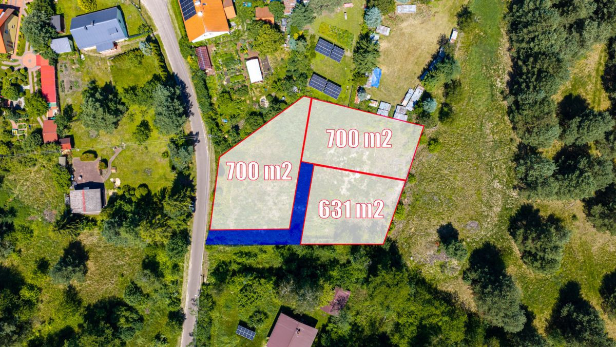Urokliwe działki w sercu lasu - Widok 3
