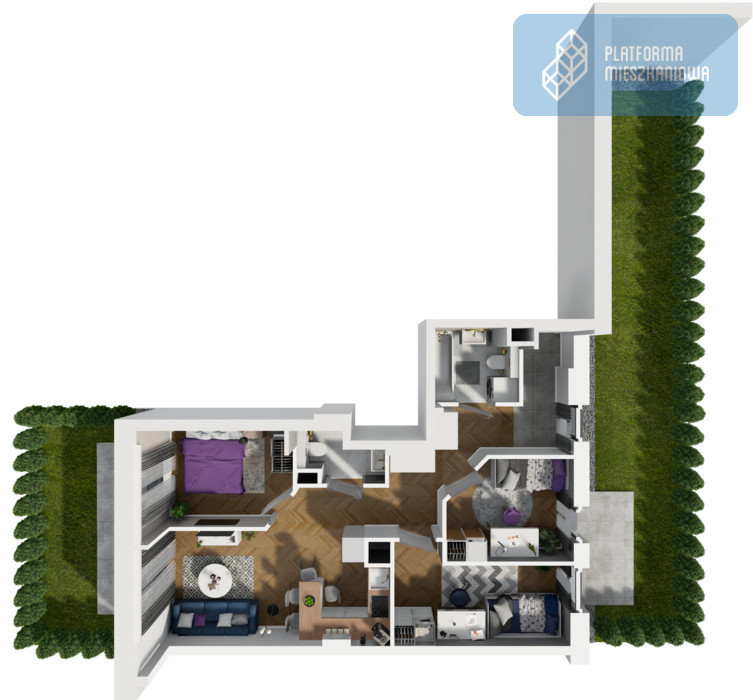Apartment in Warszawa, Szamoty, Ursus - Widok 3