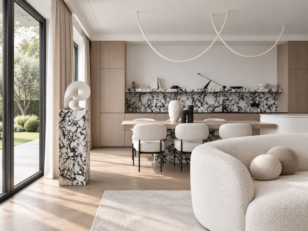 Nowy apartament dwupoziomowy z własnym ogrodem