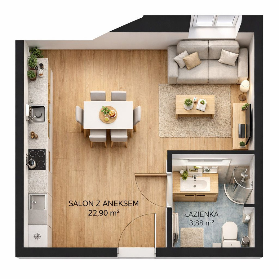 Apartment in Łódź, Stoki-Sikawa-Podgórze, Widzew - Więcej