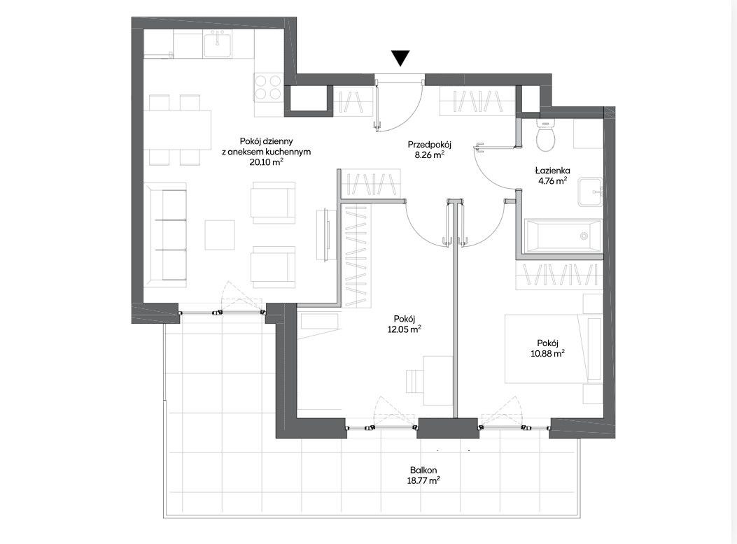 Apartment in Warszawa, Raków, Włochy - Widok 5