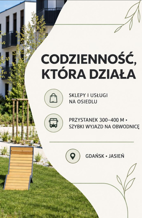Mieszkanie – Gdańsk, Jasień - Widok 3