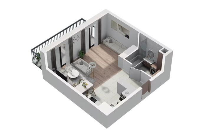 Apartment in Poznań, Rynek Jeżycki, Jeżyce - Więcej