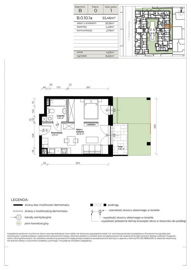 Mieszkanie – Łódź, Stare Polesie, Śródmieście - Widok 2