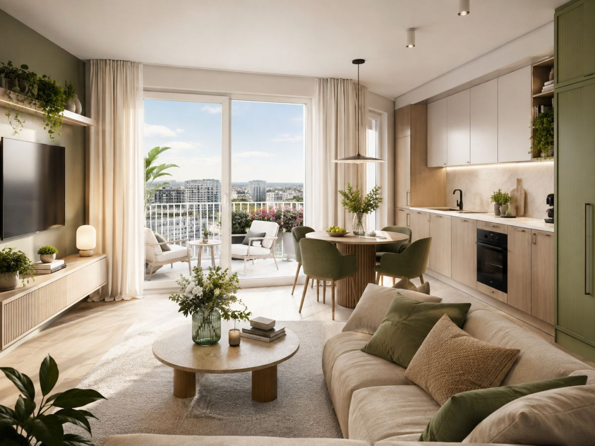 Apartment in Warszawa, Mokotów - Widok 2