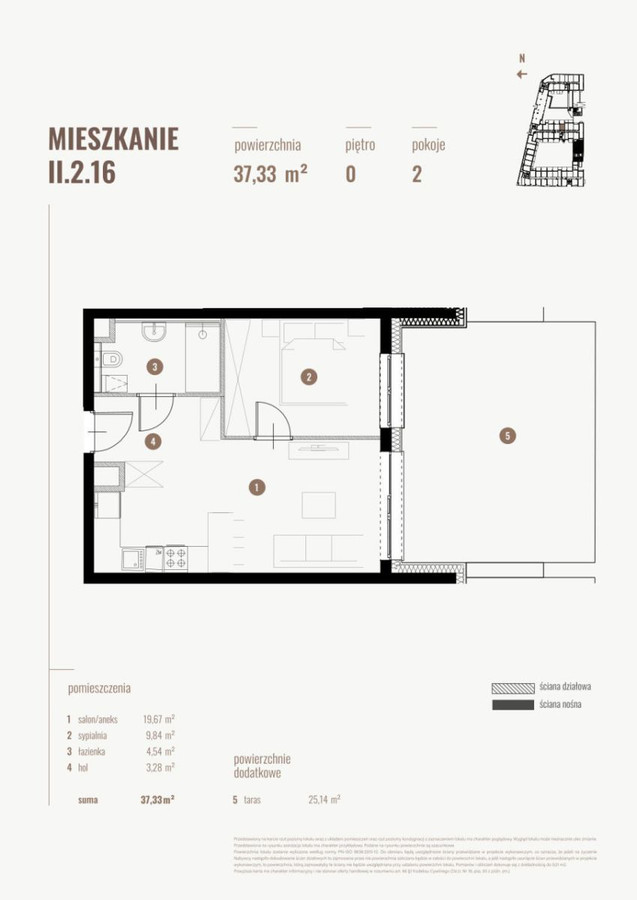 Mieszkanie – Łódź, Śródmieście - Widok 2