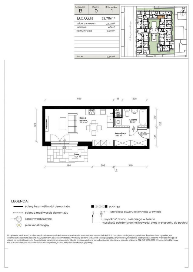 Mieszkanie – Łódź, Śródmieście - Widok 2