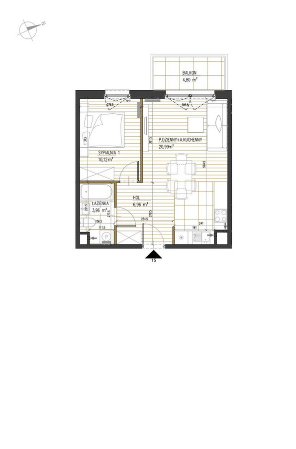 ✨️Na start✨0%prowizji✨Modlińska✨salon 21m²✨Winica✨ - Widok 6