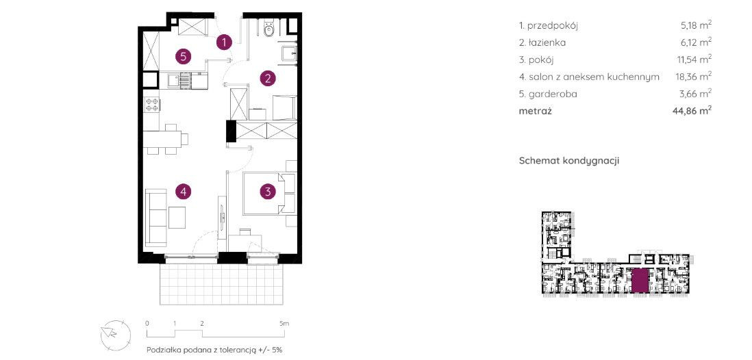 Apartment in Warszawa, Szamoty, Ursus - Widok 5