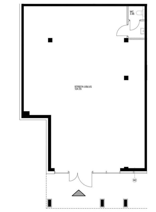 Gotowy lokal usługowy 128 m² | parter | Rotmanka - Widok 3