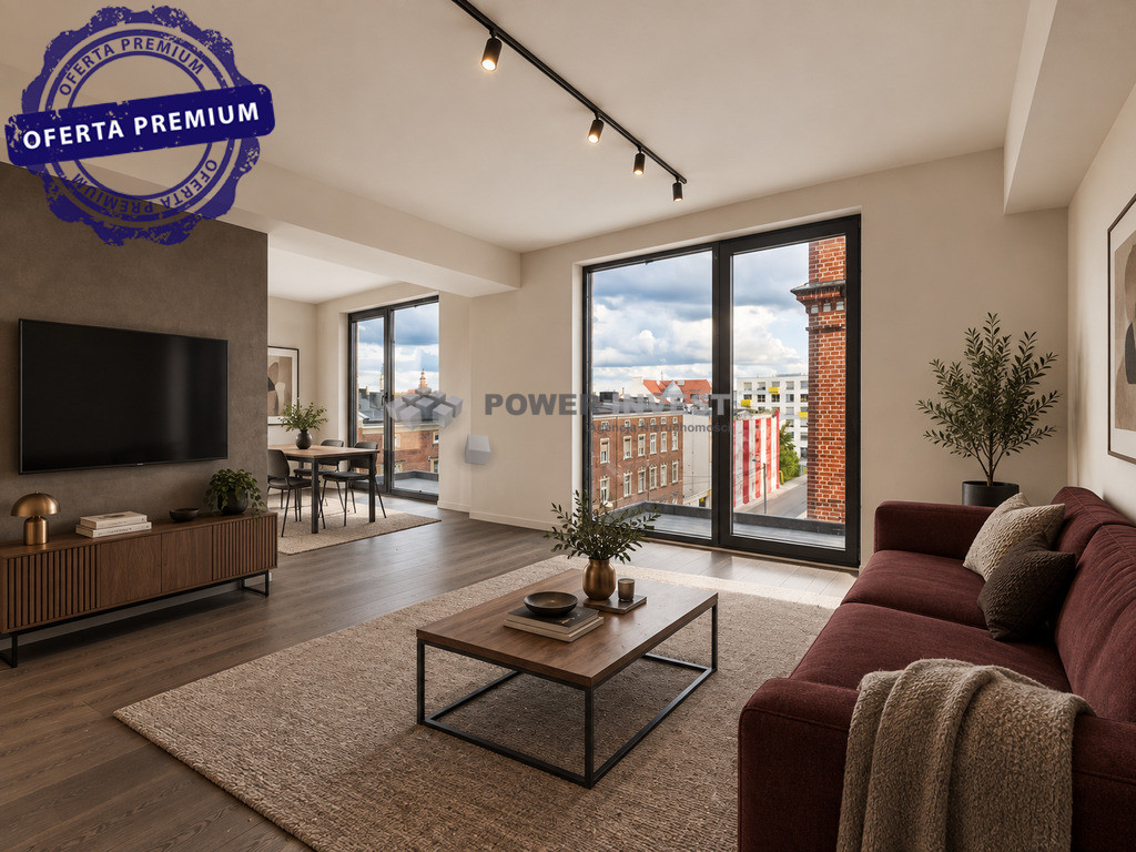 Nowe Młyny | 93,45 m², dwa balkony i panorama