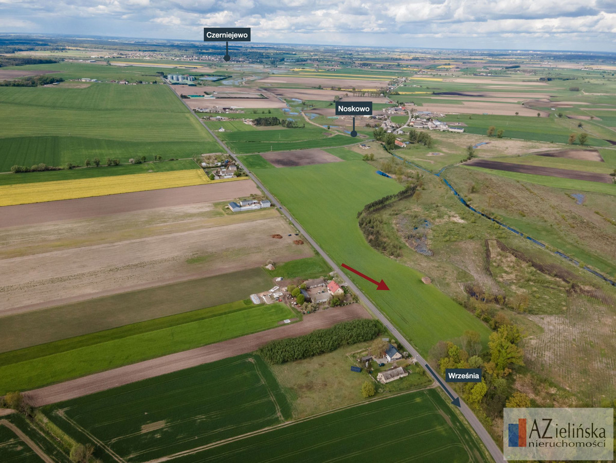 Ostatnia wolna działka, 840 m² Noskowo, Nowy Folwark - Więcej