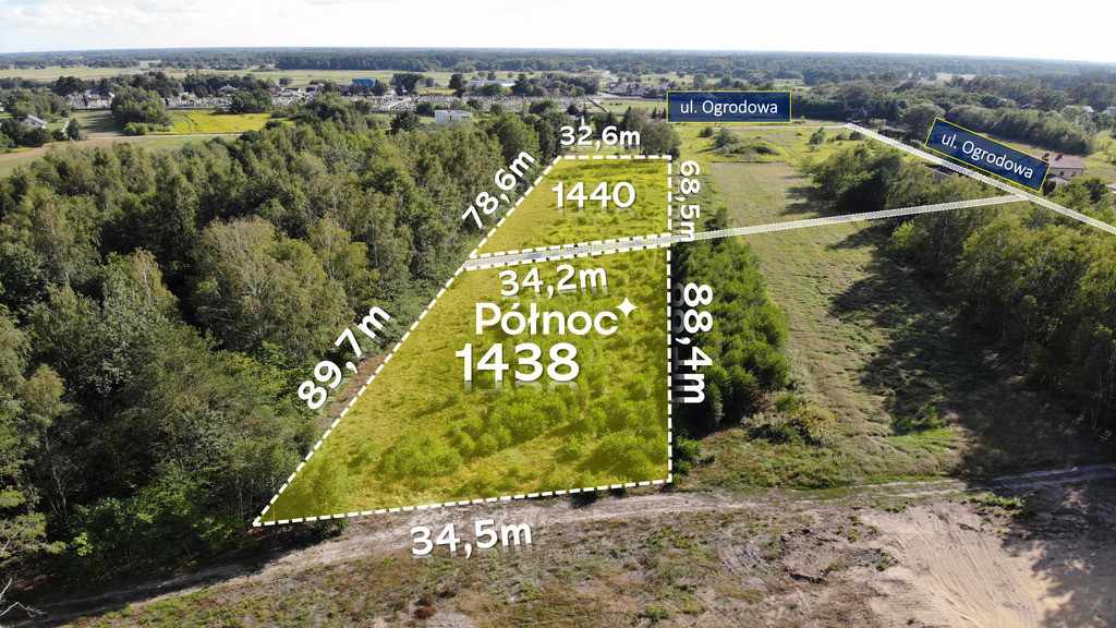 KLEMBÓW | DZIAŁKA 2662 m² | 160 ZŁ/M² | MPZP - Widok 3