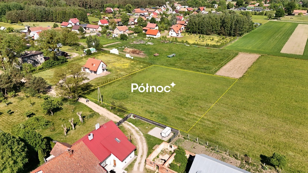 Regiel, duża działka budowlana w spokojnej okolicy - Widok 5