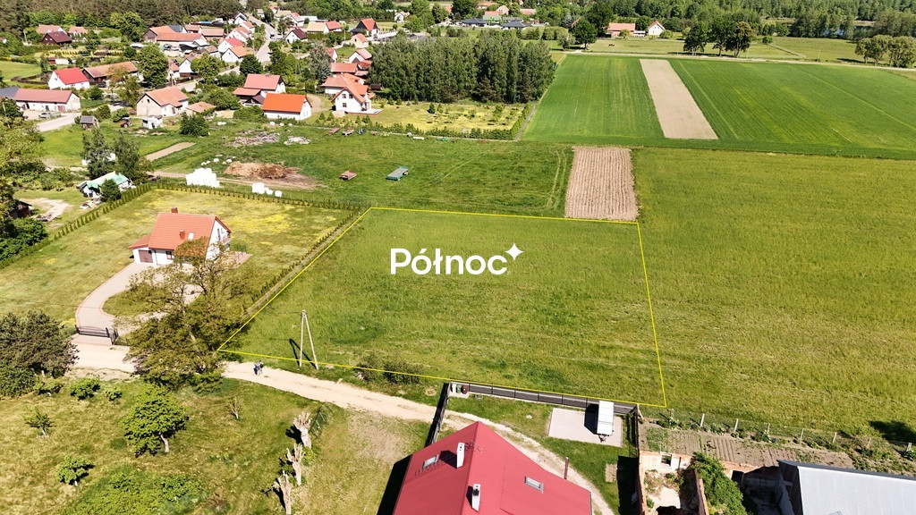Regiel, duża działka budowlana w spokojnej okolicy - Widok 6