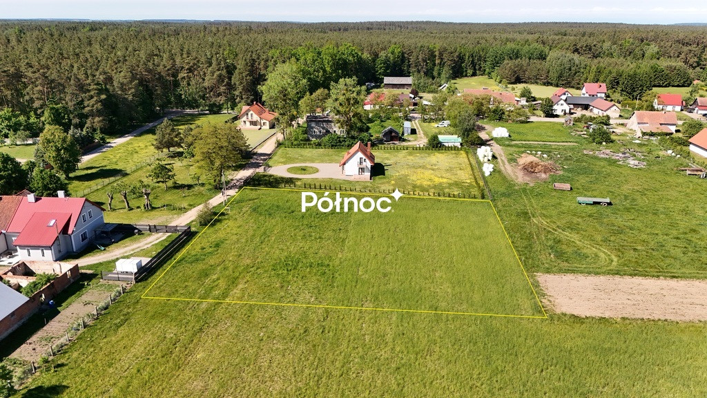 Regiel, duża działka budowlana w spokojnej okolicy - Widok 2