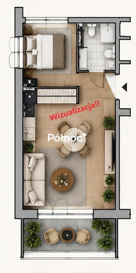Mieszkanie – Lublin, Węglin - Widok 2