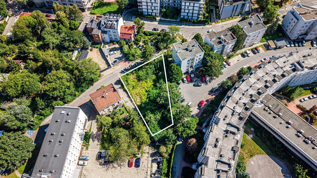 Działka usługowa o pow. 9 ar z mediami - Ludwinów - Widok 5