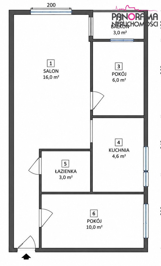 Mieszkanie 3 pokoje blisko Centrum - Widok 5