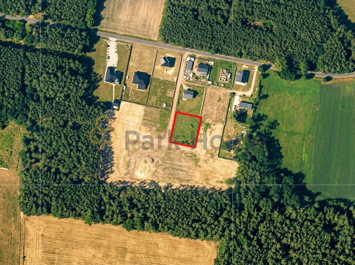 Działka z WZ, las - Widok 2