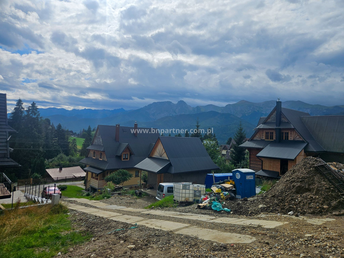 Trzy działki z pięknym widokiem na Tatry w Kościelisku - Widok 4