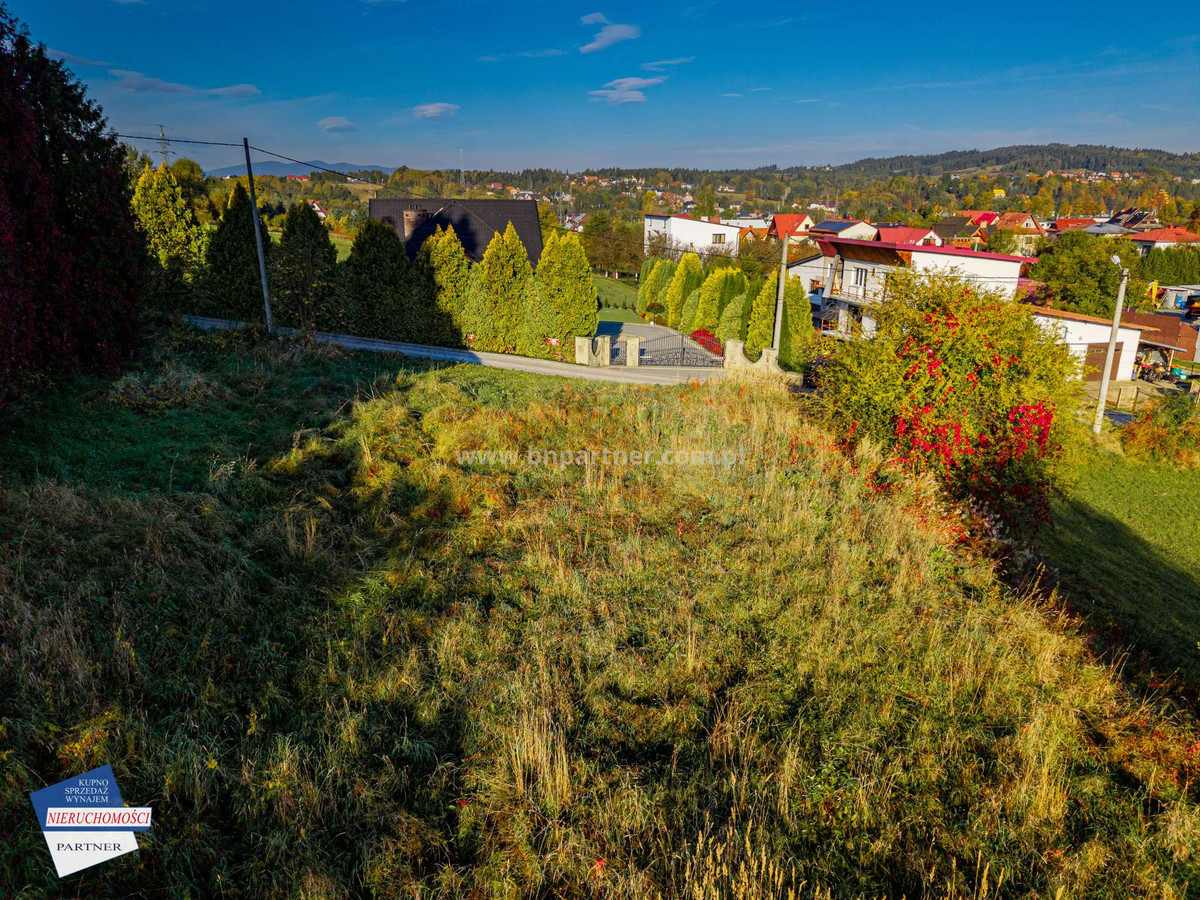 Działka budowlana w Rabce-Zdroju 1720 m², blisko centrum, wszystkie media - Widok 5