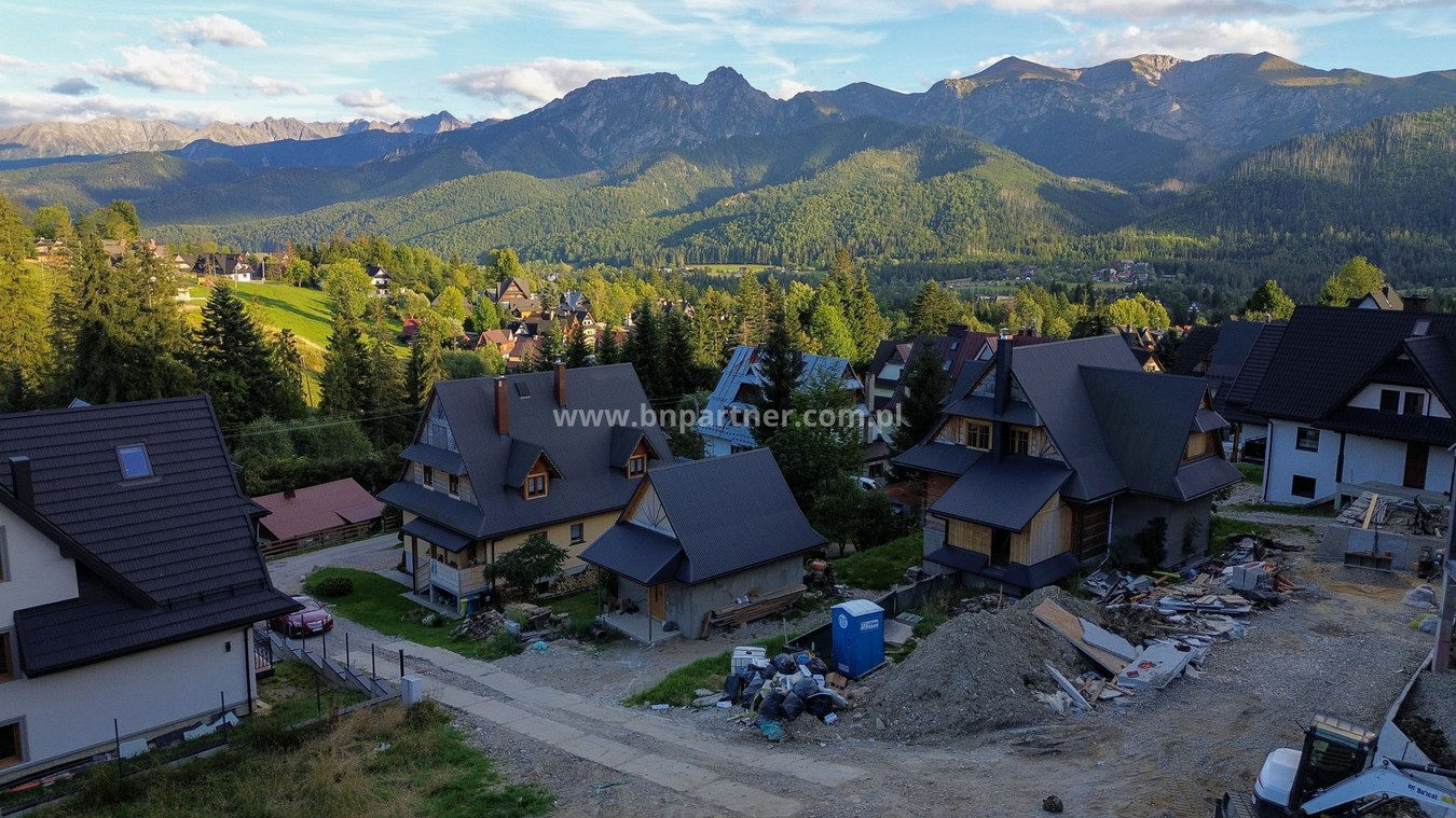 Trzy działki z pięknym widokiem na Tatry w Kościelisku - Widok 2