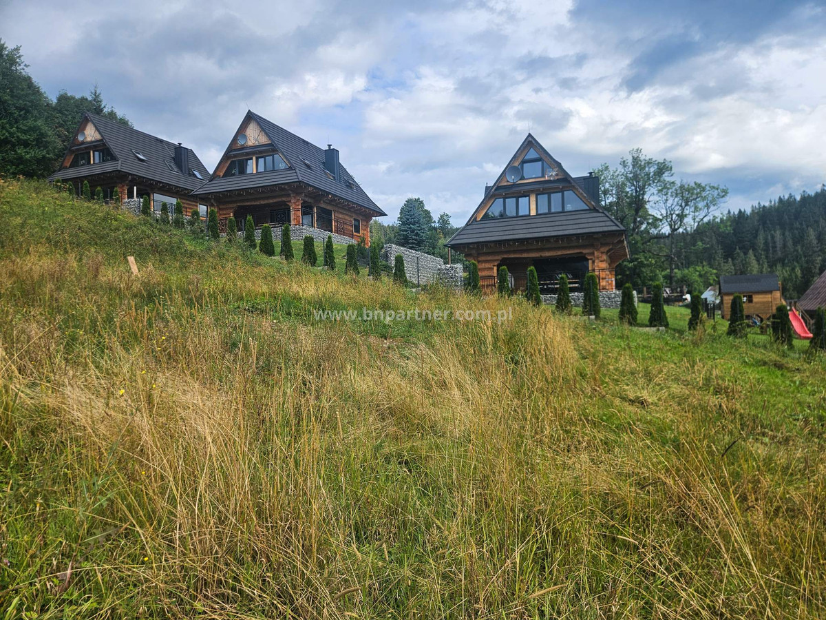 Trzy działki z pięknym widokiem na Tatry w Kościelisku - Więcej