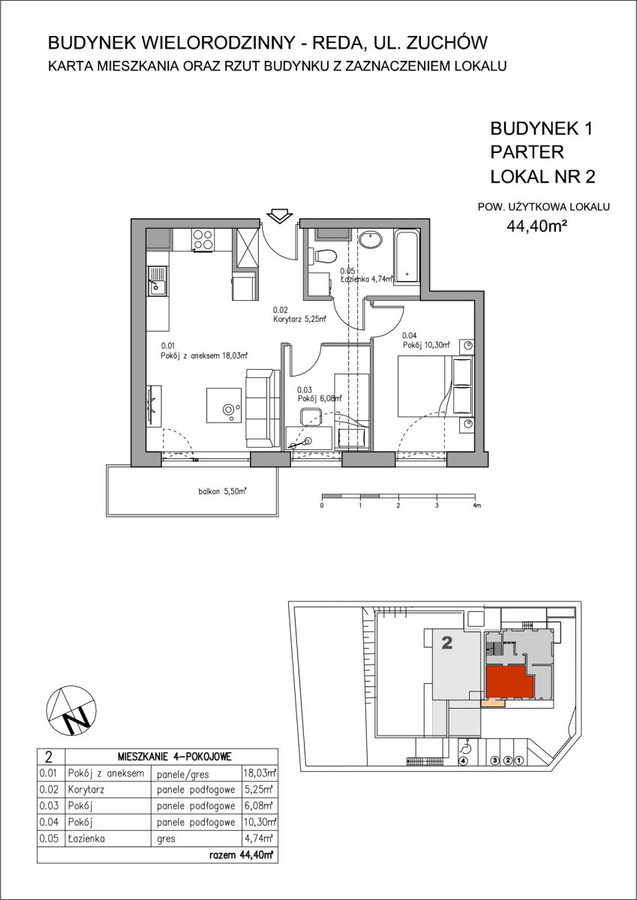 Mieszkanie – Reda, Osiedle Remoda, Ciechocino - Widok 4